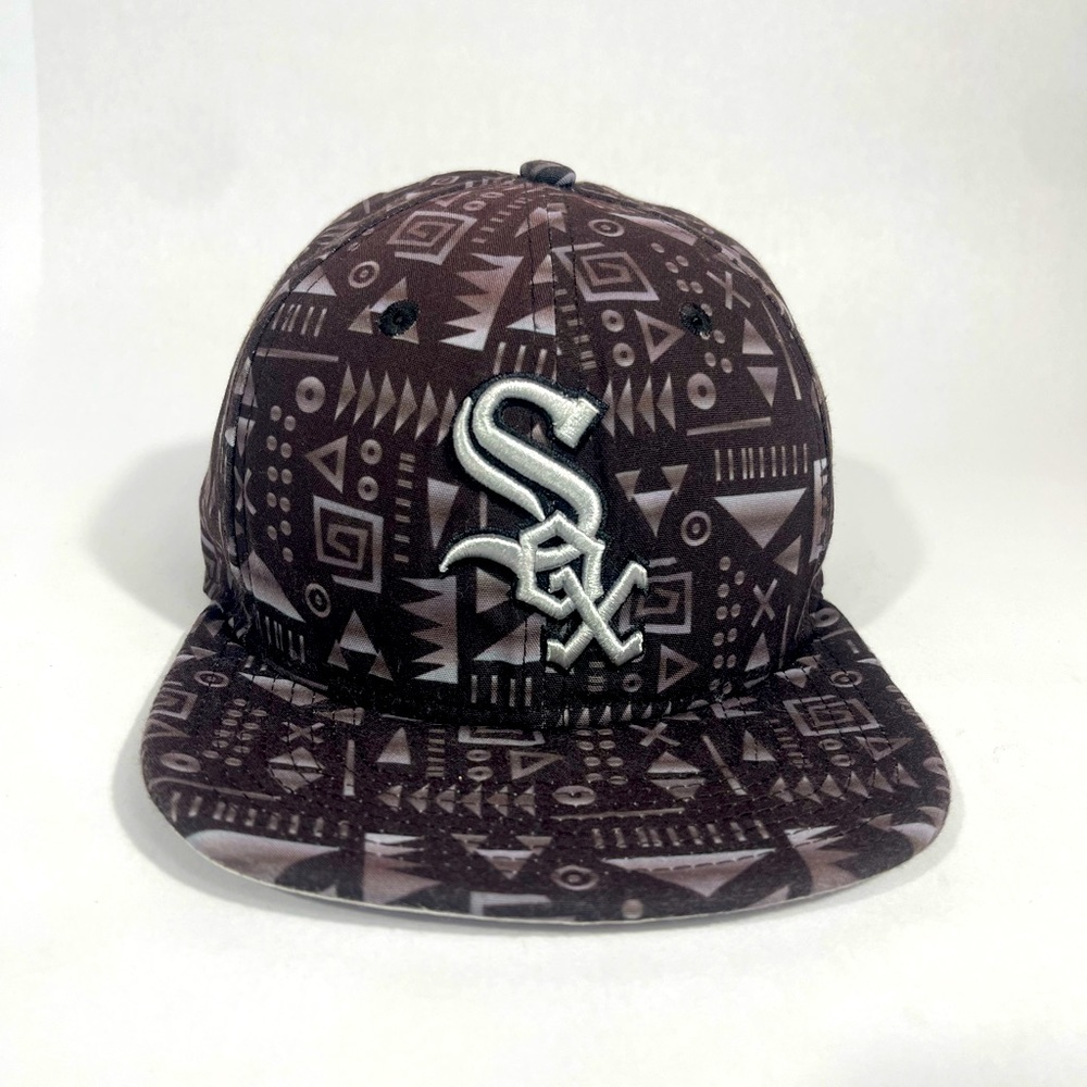 Chicago WHITE SOX American Baseball Ball Cap Snap Back  Adjustable Hat Black